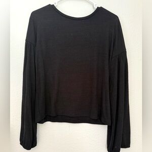 NA-KD Black Women's Long Sleeve Top